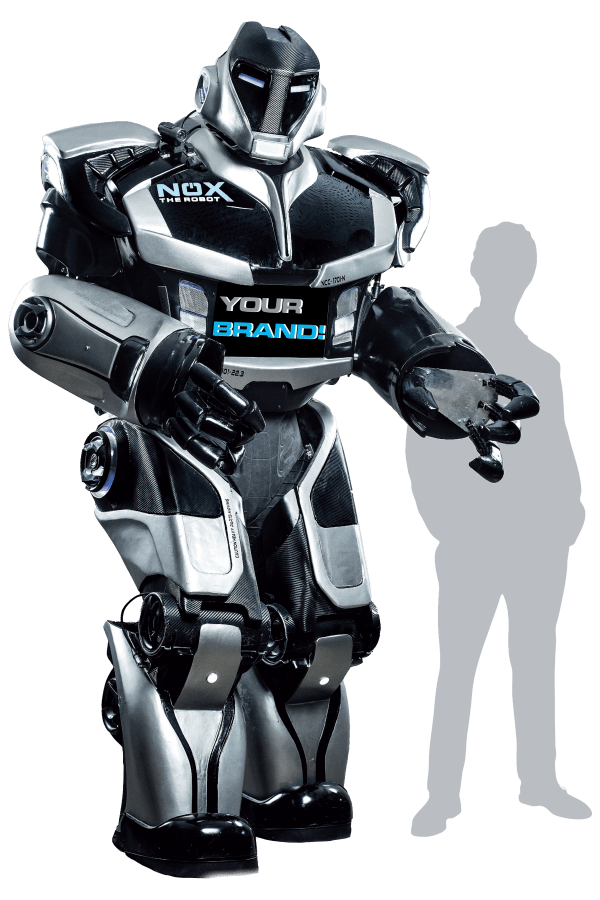 NOX Größenvergleich NOX the Robot