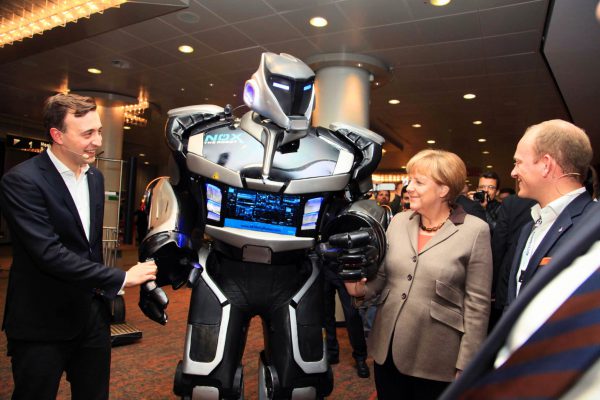 Merkel Roboter Highlight
